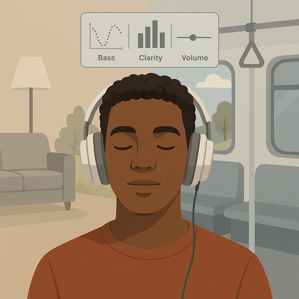 AI sound optimization speaker